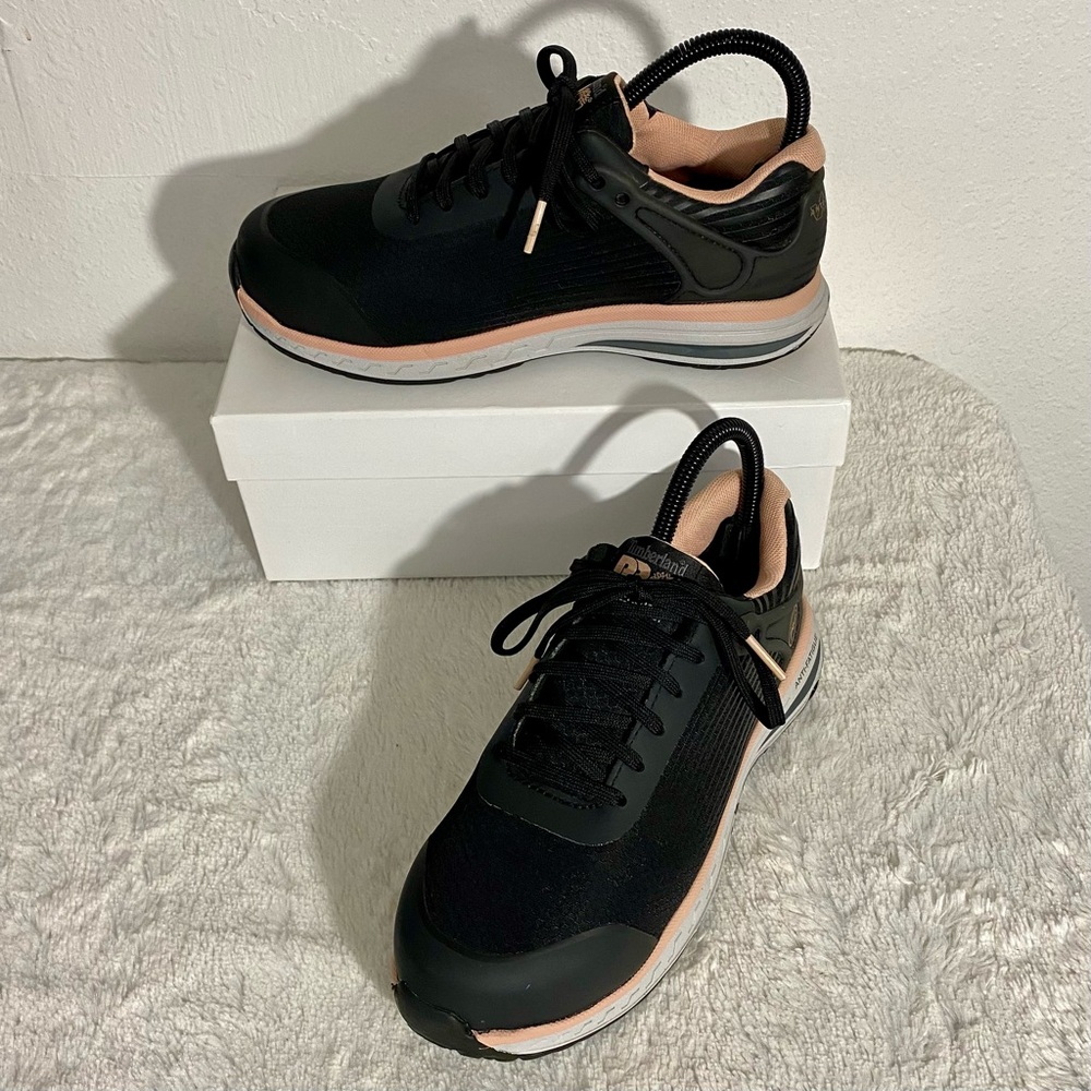 Timberland PRO Black and Tan Women's Sneakers - Size 6